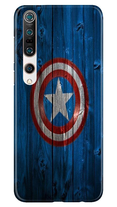 Captain America Superhero Case for Xiaomi Mi 10  (Design - 118)