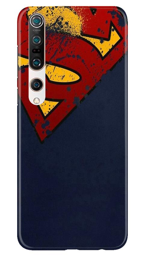 Superman Superhero Case for Xiaomi Mi 10  (Design - 125)