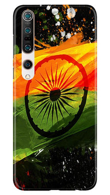 Indian Flag Mobile Back Case for Xiaomi Mi 10  (Design - 137)