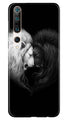 Dark White Lion Case for Xiaomi Mi 10  (Design - 140)