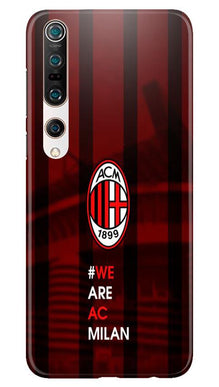 AC Milan Mobile Back Case for Xiaomi Mi 10  (Design - 155)