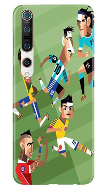 Football Mobile Back Case for Xiaomi Mi 10  (Design - 166)