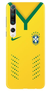Brazil Mobile Back Case for Xiaomi Mi 10  (Design - 176)