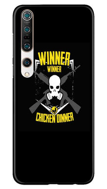 Winner Winner Chicken Dinner Mobile Back Case for Xiaomi Mi 10  (Design - 178)