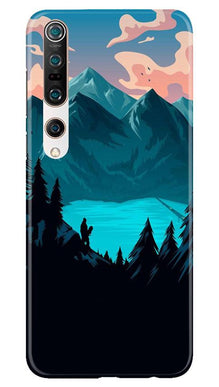 Mountains Mobile Back Case for Xiaomi Mi 10 (Design - 186)