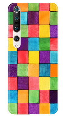 Colorful Square Mobile Back Case for Xiaomi Mi 10 (Design - 218)