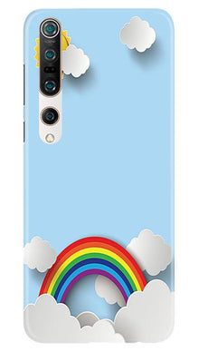 Rainbow Mobile Back Case for Xiaomi Mi 10 (Design - 225)