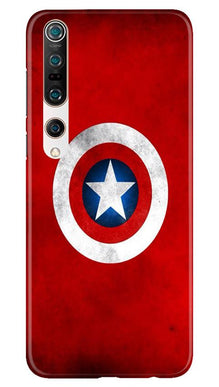 Captain America Mobile Back Case for Xiaomi Mi 10 (Design - 249)