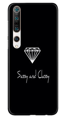 Sassy and Classy Mobile Back Case for Xiaomi Mi 10 (Design - 264)
