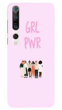 Girl Power Mobile Back Case for Xiaomi Mi 10 (Design - 267)