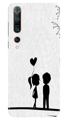 Cute Kid Couple Mobile Back Case for Xiaomi Mi 10 (Design - 283)