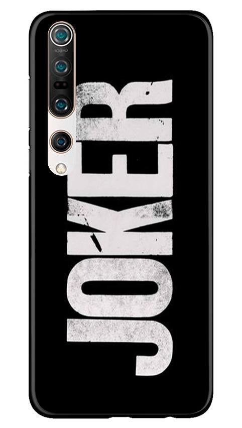 Joker Mobile Back Case for Xiaomi Mi 10 (Design - 327)