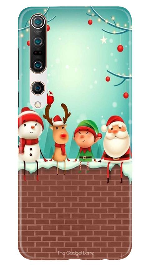 Santa Claus Mobile Back Case for Xiaomi Mi 10 (Design - 334)