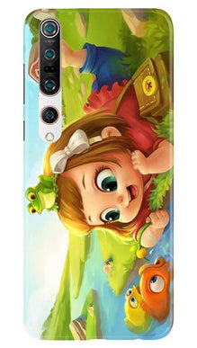 Baby Girl Mobile Back Case for Xiaomi Mi 10 (Design - 339)