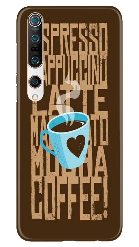 Love Coffee Mobile Back Case for Xiaomi Mi 10 (Design - 351)