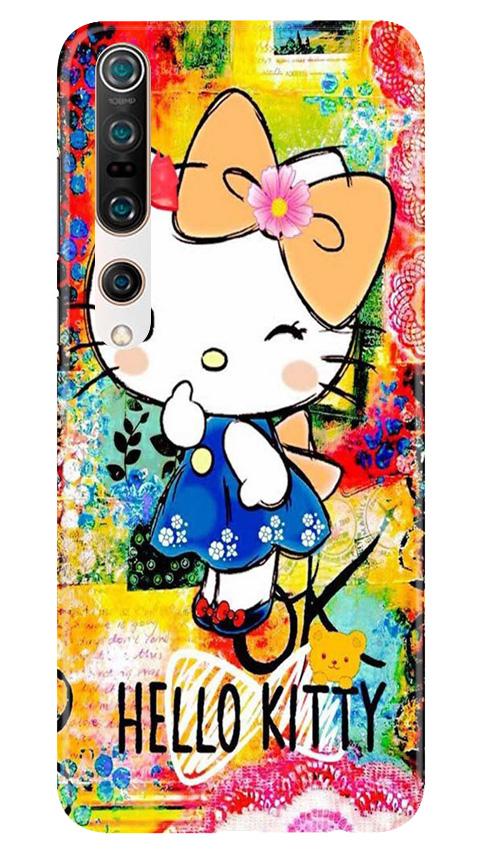 Hello Kitty Mobile Back Case for Xiaomi Mi 10 (Design - 362)