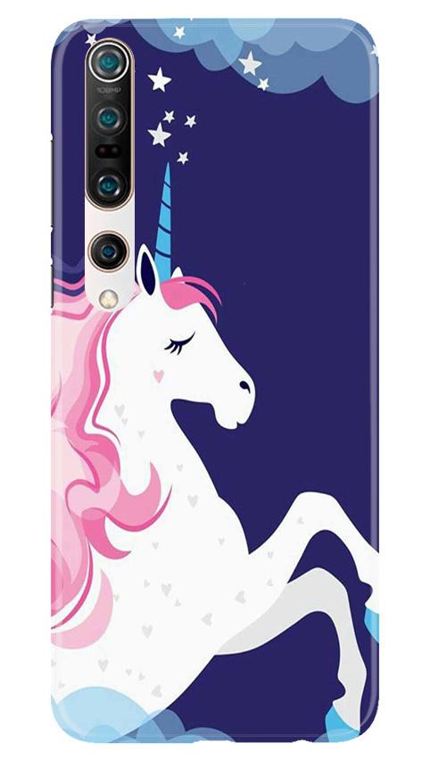 Unicorn Mobile Back Case for Xiaomi Mi 10 (Design - 365)