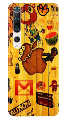 Wooden Texture Mobile Back Case for Xiaomi Mi 10 (Design - 367)