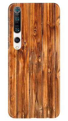 Wooden Texture Mobile Back Case for Xiaomi Mi 10 (Design - 376)