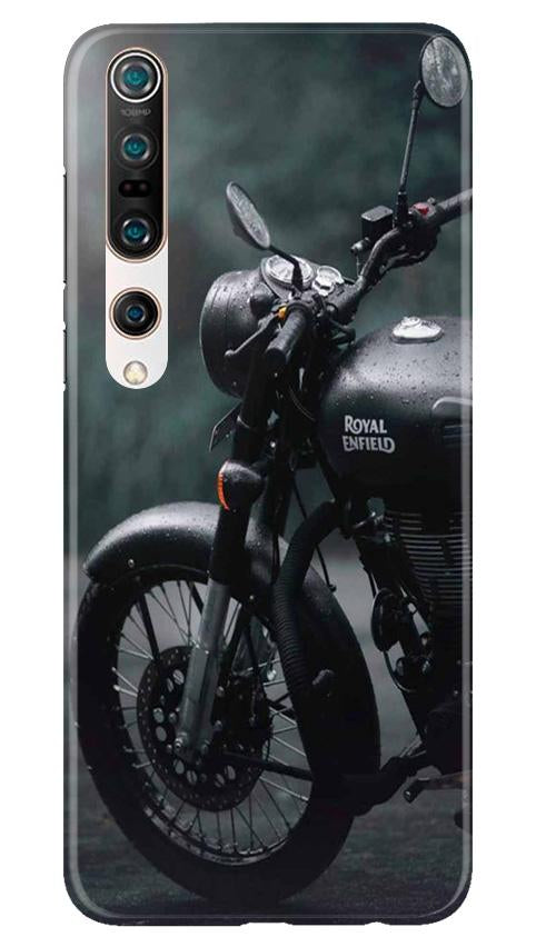 Royal Enfield Mobile Back Case for Xiaomi Mi 10 (Design - 380)