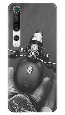Royal Enfield Mobile Back Case for Xiaomi Mi 10 (Design - 382)