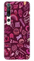 Party Theme Mobile Back Case for Xiaomi Mi 10 (Design - 392)