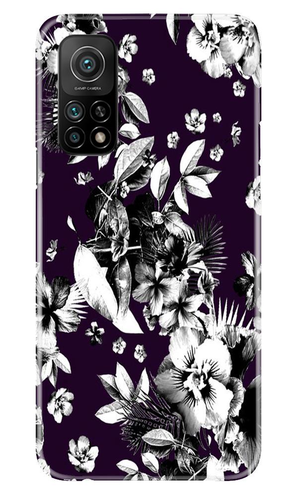white flowers Case for Mi 10T