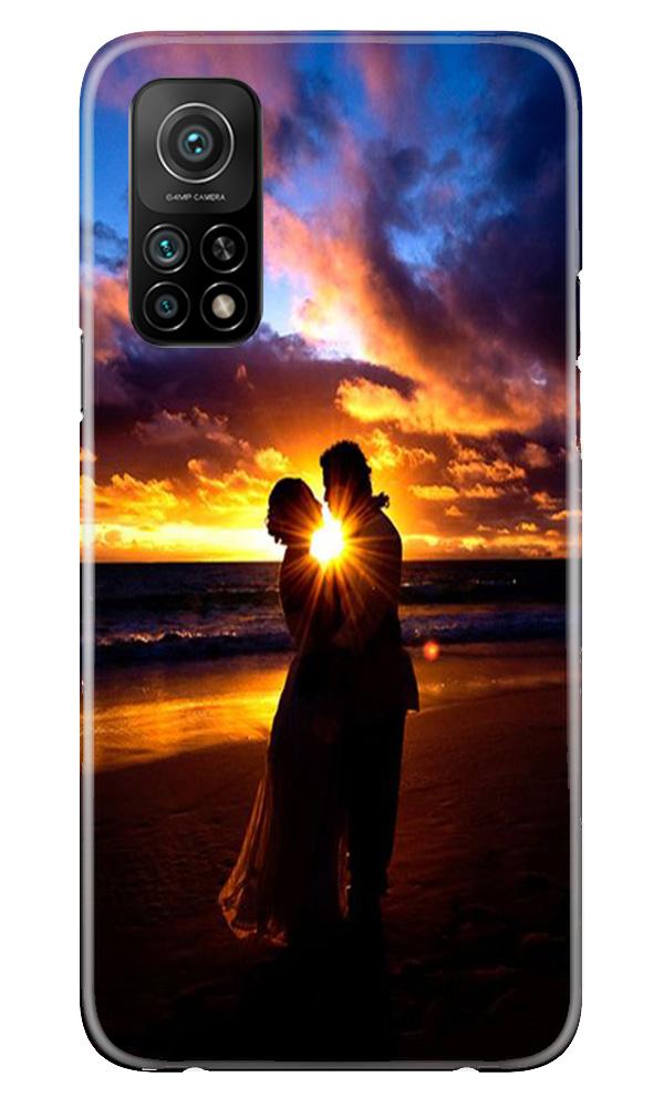 Couple Sea shore Case for Mi 10T