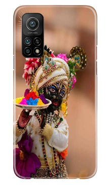 Lord Krishna2 Mobile Back Case for Mi 10T (Design - 17)