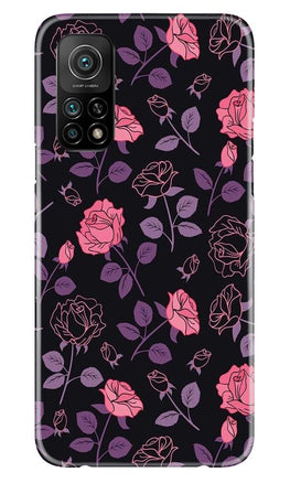 Rose Black Background Case for Mi 10T