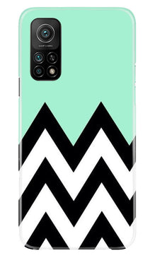 Pattern Mobile Back Case for Mi 10T (Design - 58)