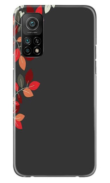 Grey Background Mobile Back Case for Mi 10T (Design - 71)