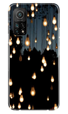 Party Bulb Mobile Back Case for Mi 10T (Design - 72)