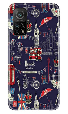 Love London Mobile Back Case for Mi 10T (Design - 75)