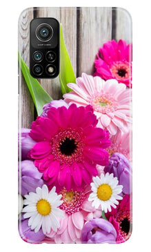 Coloful Daisy2 Mobile Back Case for Mi 10T (Design - 76)