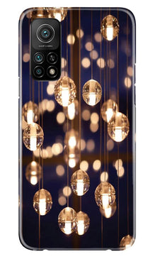 Party Bulb2 Mobile Back Case for Mi 10T (Design - 77)