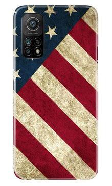 America Mobile Back Case for Mi 10T (Design - 79)