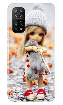 Cute Doll Mobile Back Case for Mi 10T (Design - 93)