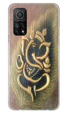 Lord Ganesha Mobile Back Case for Mi 10T (Design - 100)