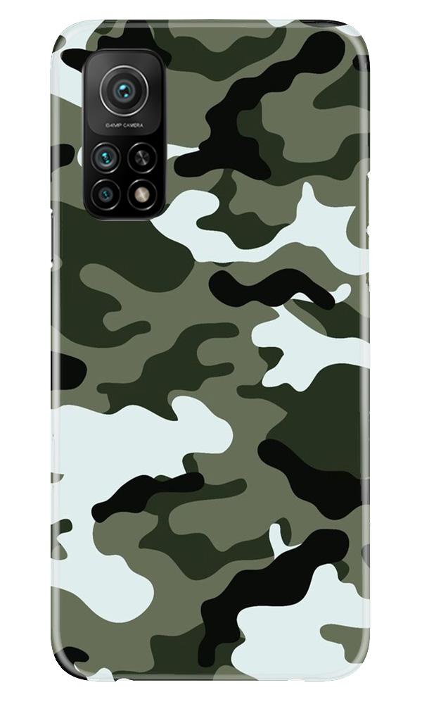Army Camouflage Case for Mi 10T(Design - 108)