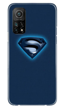 Superman Superhero Mobile Back Case for Mi 10T  (Design - 117)