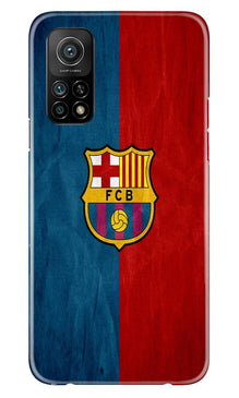 FCB Football Mobile Back Case for Mi 10T  (Design - 123)