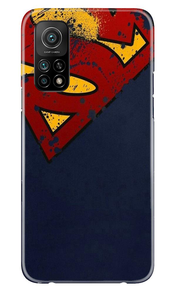Superman Superhero Case for Mi 10T  (Design - 125)