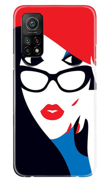 Girlish Mobile Back Case for Mi 10T  (Design - 131)