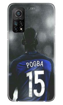 Pogba Mobile Back Case for Mi 10T  (Design - 159)