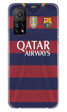 Qatar Airways Mobile Back Case for Mi 10T  (Design - 160)