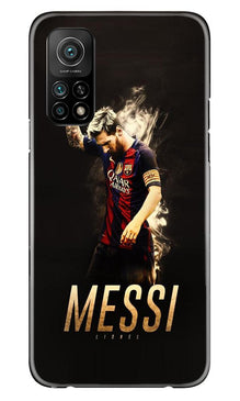 Messi Mobile Back Case for Mi 10T  (Design - 163)