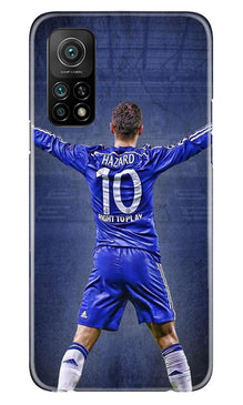 Hazard Mobile Back Case for Mi 10T  (Design - 164)