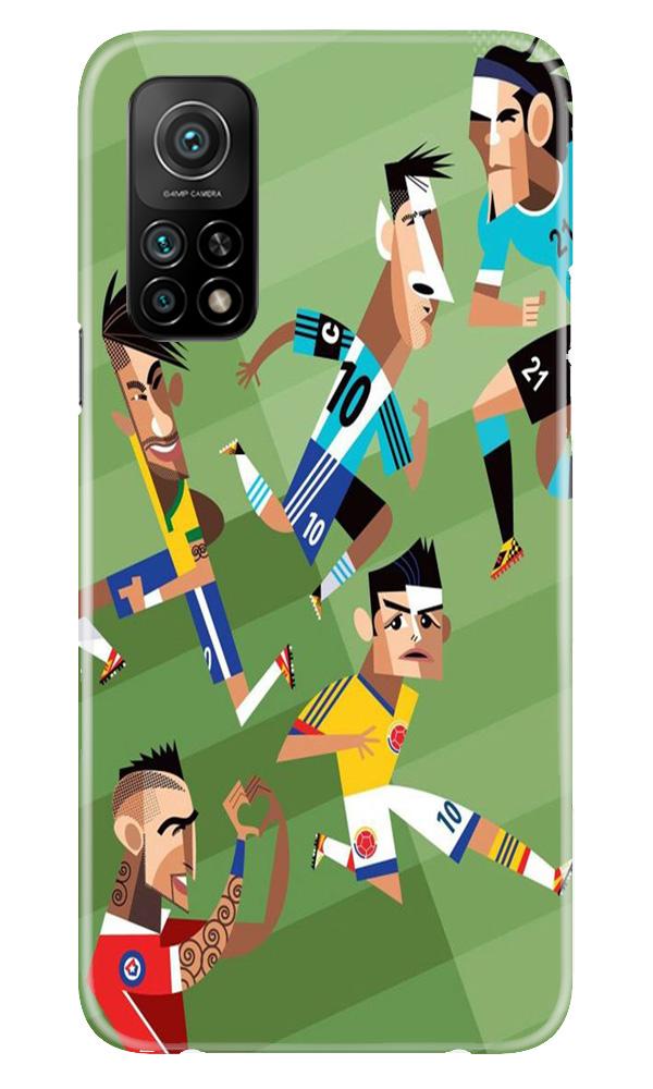 Football Case for Mi 10T  (Design - 166)