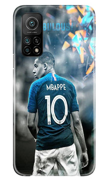 Mbappe Mobile Back Case for Mi 10T  (Design - 170)